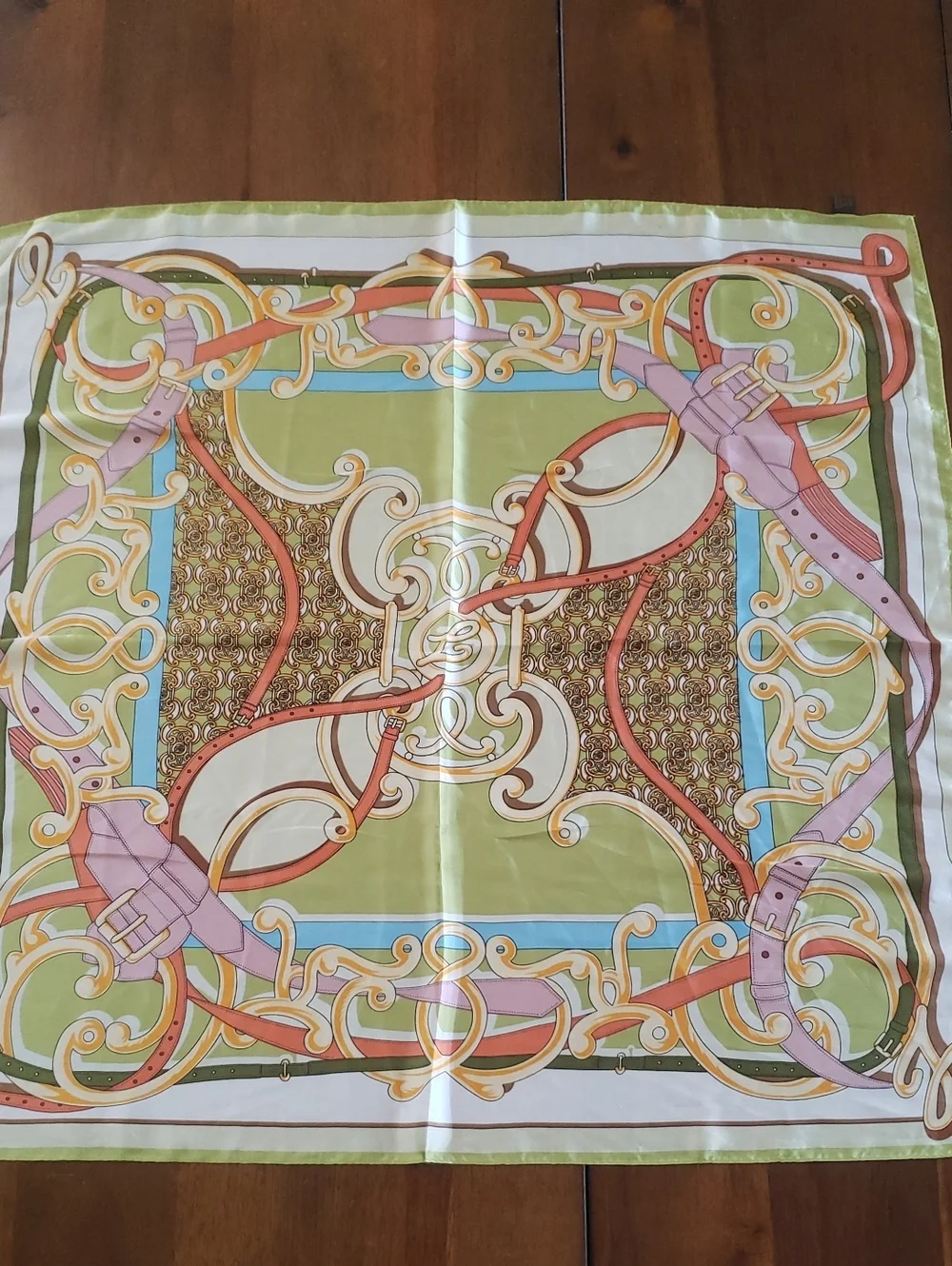 Silk Blend Square Scarf